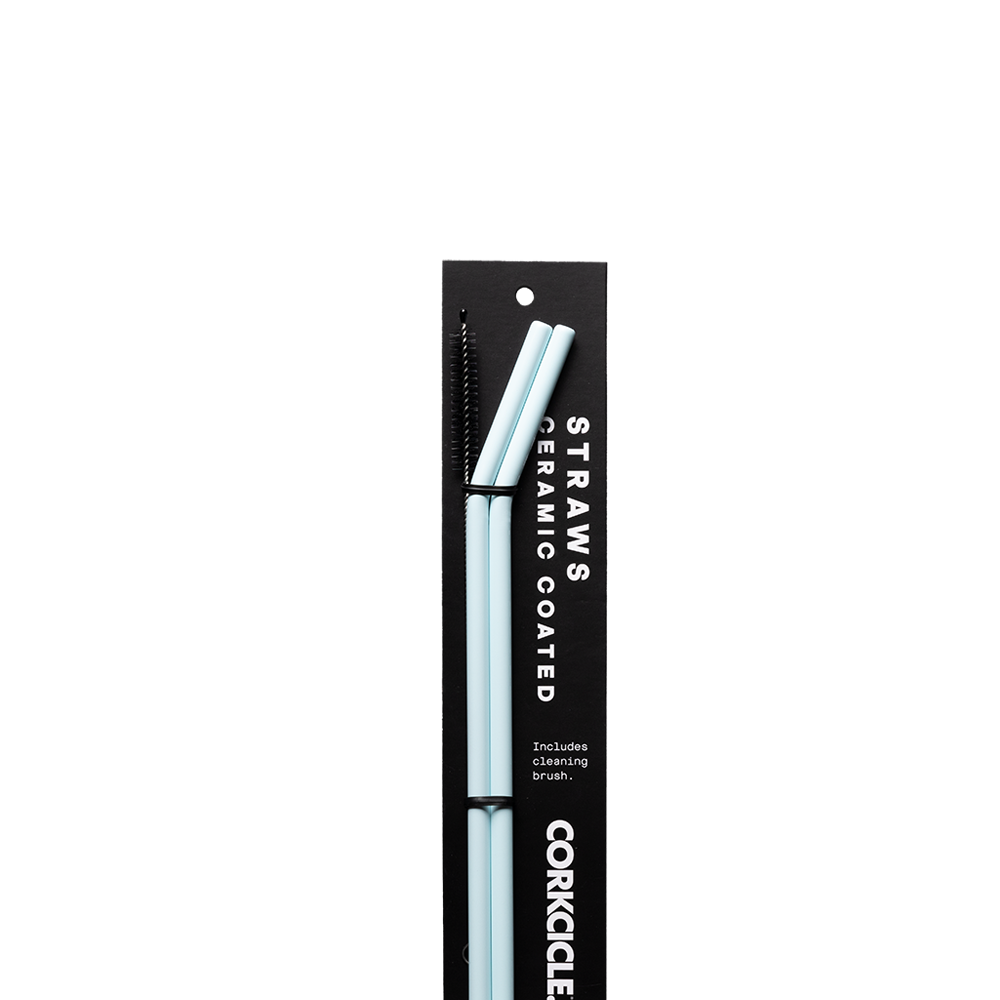 Ceramic Coated Straw Set - Clean Modern Carry Pack