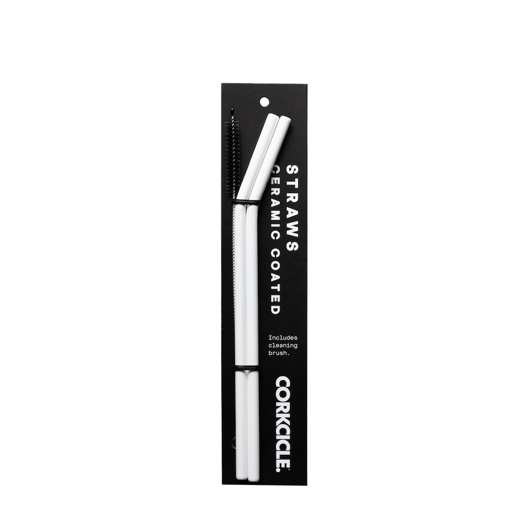 Ceramic Coated Straw Set - Clean Modern Carry Pack