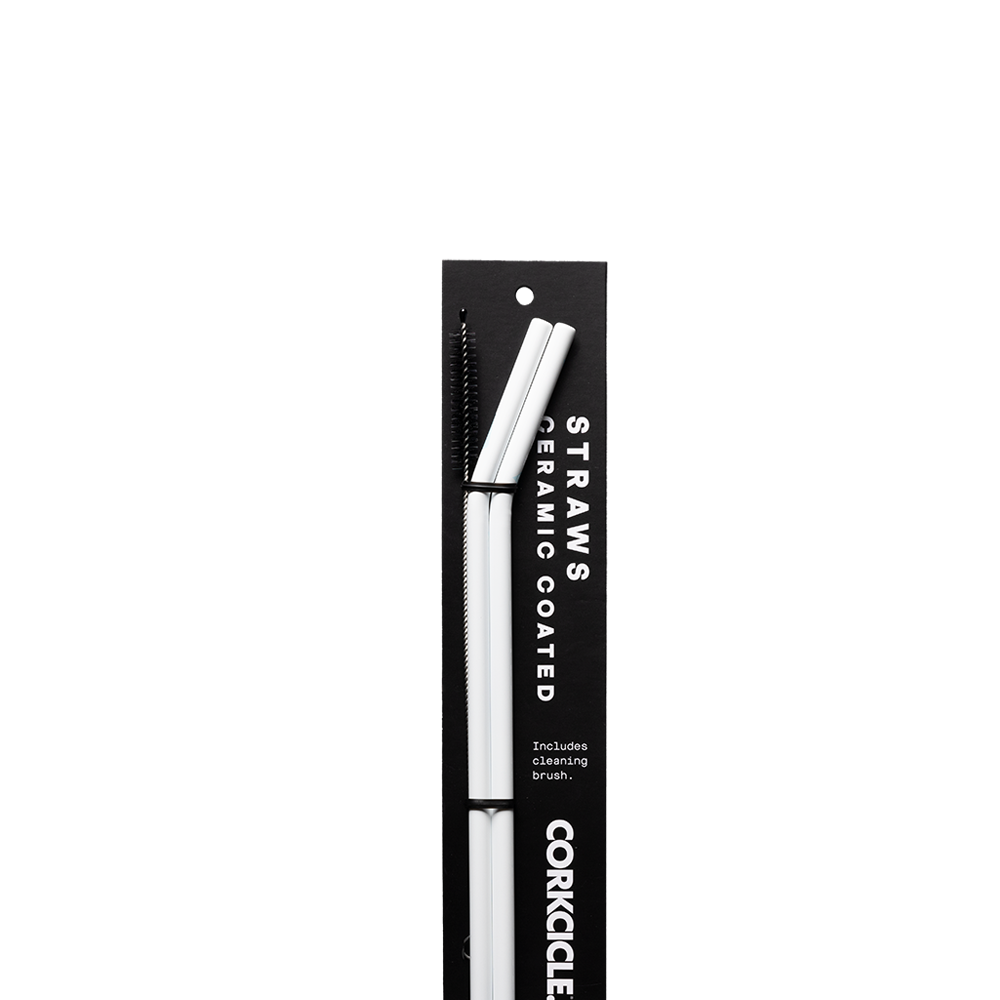 Ceramic Coated Straw Set - Clean Modern Carry Pack