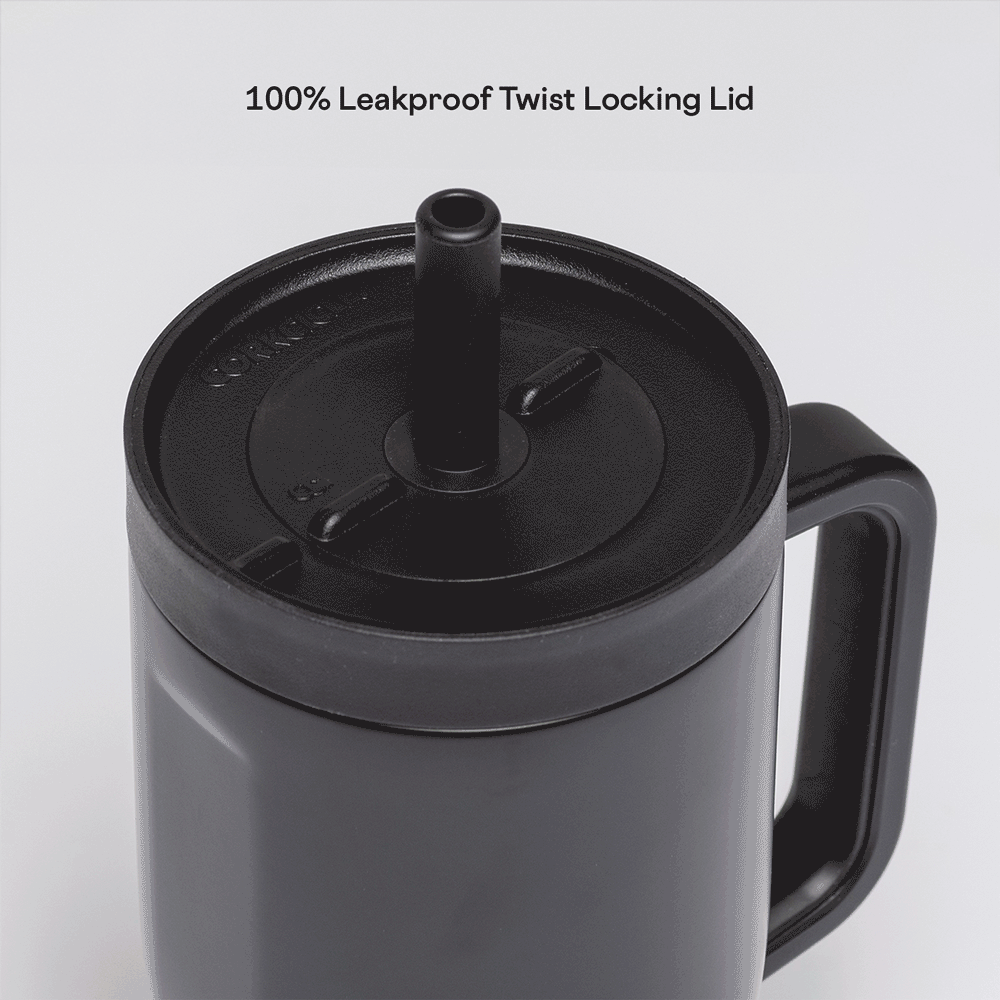 Leakproof 40oz Cruiser Lid - Easy Active Pack Carry