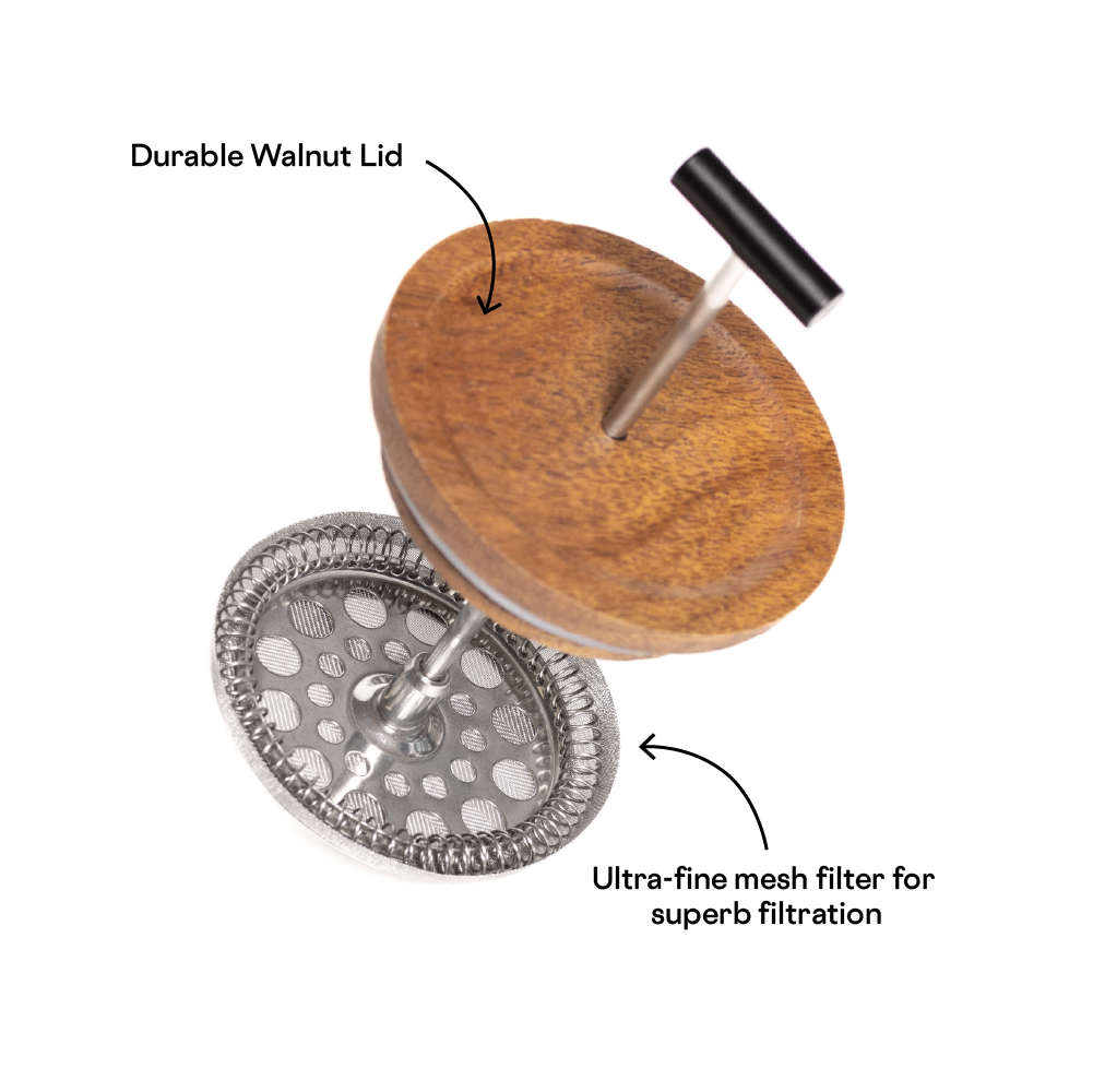 Ceramic French Press - Bright Travel Pick Pack